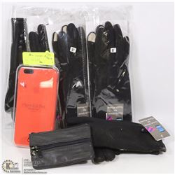 5 PAIRS OF LADIES TEXTING GLOVES SOLD WITH IPHONE