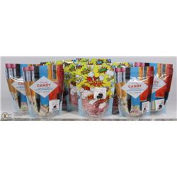 FLAT OF SOUR GUMMY CANDIES