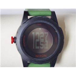 #33-NIXON THE GENIE GREEN ALAKAZAM WATCH