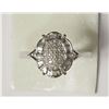 Image 1 : #44-10KT WHITE GOLD DIAMOND(0.25CT)RING