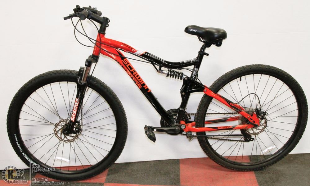 schwinn full suspension bike