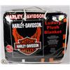 Image 1 : NEW QUEEN SIZE HARLEY DAVIDSON LUXURY PLUSH