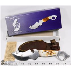 NEW 8¾" BONE COLLECTOR HUNTING KNIFE WITH
