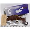 Image 1 : NEW 7.25" BONE COLLECTOR SKINNING KNIFE WITH