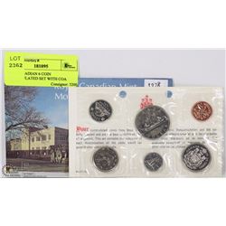 1976 CANADIAN 6 COIN UNCIRCULATED SET WITH COA