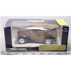NEW IN BOX 1940 FORD WOODY WAGON SCALE 1:38