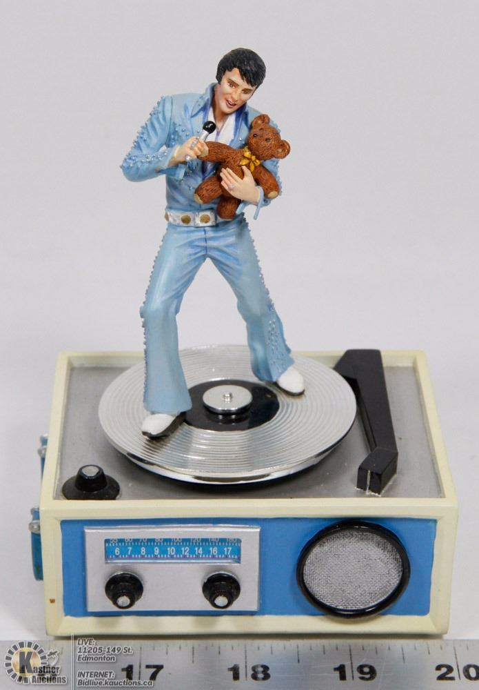 Elvis Presley Teddy Bear Music Box