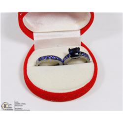 BLACK AND STONE WEDDING SET