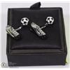 Image 1 : NEW DESIGNER "SOCCER" CUFF LINKS