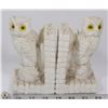 Image 1 : VINTAGE MID CENTURY MADE IN ITALY OWLS  BOOKENDS