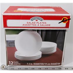 12PC SALAD PLATE SET (7.5")
