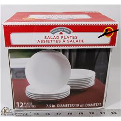 12PC SALAD PLATE SET (7.5")