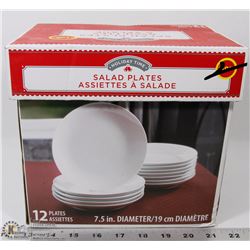 12PC SALAD PLATE SET (7.5")