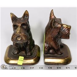 PAIR OF SCOTTISH TERRIER BOOKENDS