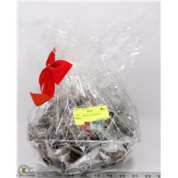 SQUARE METAL GIFT BASKET