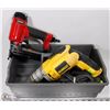 Image 1 : DEWALT DRYWALL SCREW DRIVER, AND HUSKY NAILER.