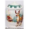Image 1 : VINTAGE 1999 REINDEER COOKIE JAR