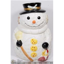 COOKIE SNOWMAN COOKIE JAR