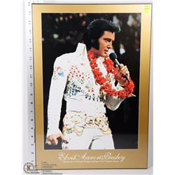 ELVIS AARON PRESLEY MEMORIAL WALL HANGING