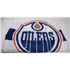 Image 1 : LARGE NEW EDMONTON OILERS FLAG 5' X 3'