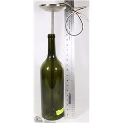 GLASS BOTTLE PENDANT LIGHT