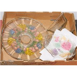 FLAT OF PARTY DISHES