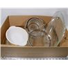 Image 1 : BOX OF ESTATE CASSEROLES ETC