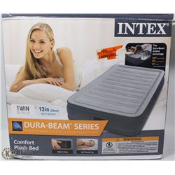INTEX COMFORT PLUSH BED TWIN AIR MATTRESS