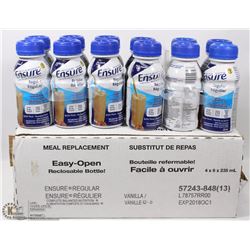 CASE OF ENSURE MEAL SUPPLEMENTS BUTTER PECAN