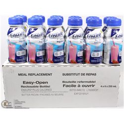 CASE OF ENSURE MEAL SUPPLEMENTS STRAWBERRY