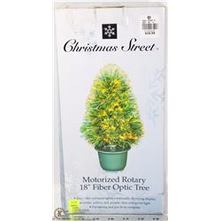 MOTORIZED TORARY 18" FIBER OPTIC TREE