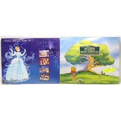 2 SETS OF COLLECTIBLE DISNEY LITHOGRAPHS