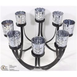 CANDELABRA WITH CANDLE HOLDERS.