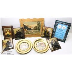 FLAT OF VINTAGE -ANTIQUE PICTURES