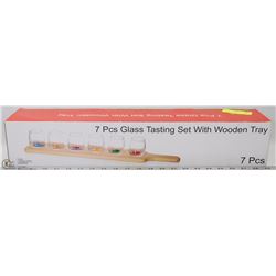NEW 7 PIECE BEER TASTING SET