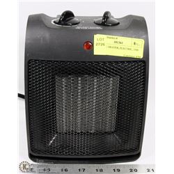 CERAMIC HEATER, ELECTRIC, 1500 WATT