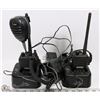 Image 1 : SET OF 2 WORK RADIOS WITH CHARGES.