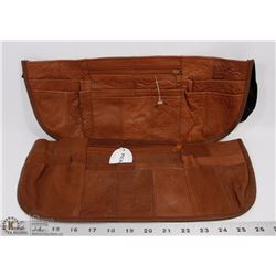 LOT OF TWO BROWN FANNY PACKS