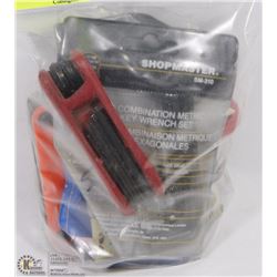 BAG OF MIXED ALLAN/HEX KEY WRENCHES