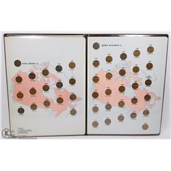1953-1978 CANADIAN COPPER CENTS COLLECTION