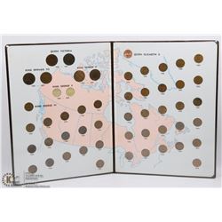 1858-1978 CANADIAN COPPER CENTS COLLECTION