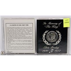 IN MEMORY OF "THE KING" ELVIS PRESLEY 1935-1977