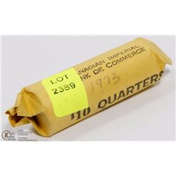 ROLL OF 1973  CANADIAN RCMP QUARTERS