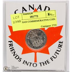 CANADIAN COMMEMORATIVE COIN.
