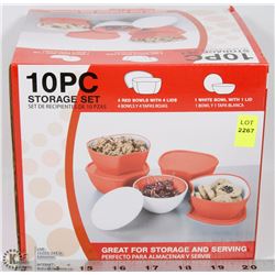 NEW 10PC STORAGE SET