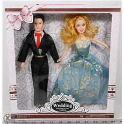 NEW "BRIDE AND GROOM" WEDDING DOLLS