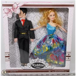 NEW "BRIDE AND GROOM" WEDDING DOLLS