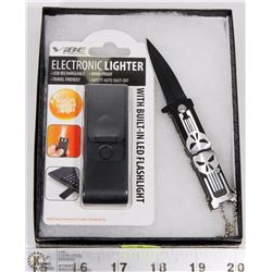 NEW USB RECHARGEABLE ELECTRONIC LIGHTER W/BUILT-IN