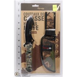 NEW OLYMPIA EDGE HUNTING KNIFE W/ SHEATH