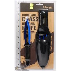 NEW OLYMPIA EDGE 3PC THROWING KNIVES W/ SHEATH